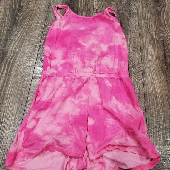 Old Navy Other - Girls Jumpsuit Size 14-16 Old Navy Pink Tie-Dye Kids Jumpsuit